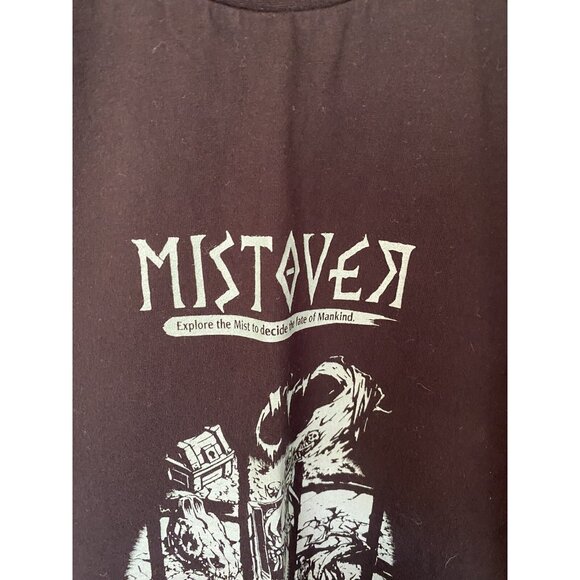 Mistover Black S/S T-Shirt Men's Size 2XL Stream Nintendo Switch Fate Of Mankind - Picture 10 of 14